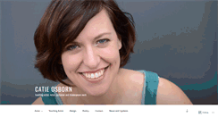 Desktop Screenshot of catieosborn.com